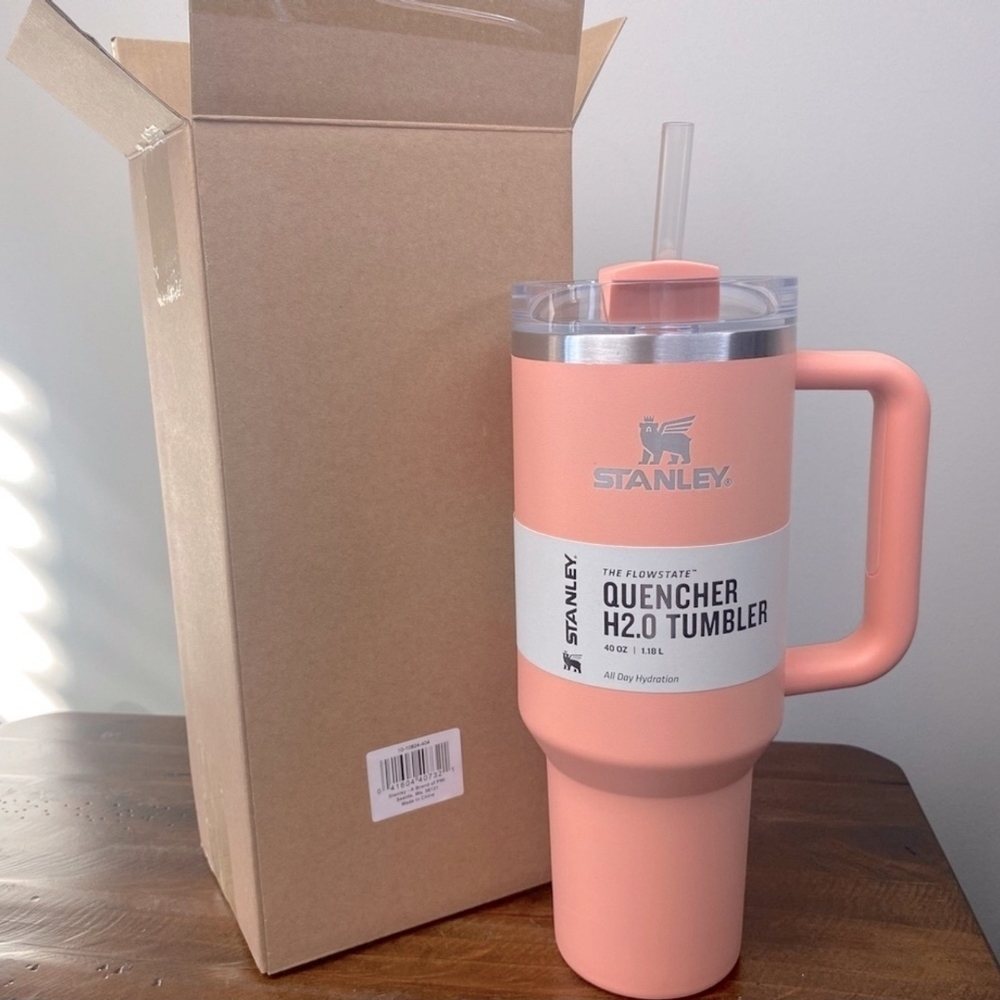 Stanley Pink Insulated Water Bottle Thermos Discount SHIPPING